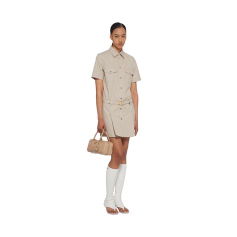 miu miu panama|Limestone Panama Cotton Dress .